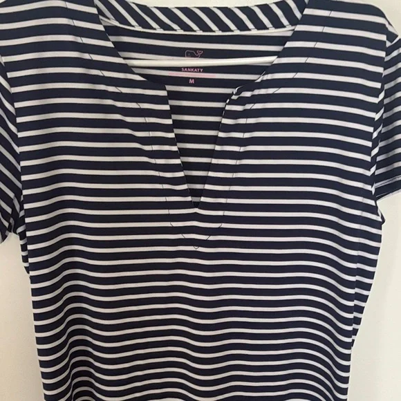 Vineyard Vines Navy and White Striped Top - Picture 12 of 12